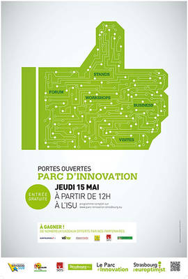 Affiche JPO Parc d'Innovation