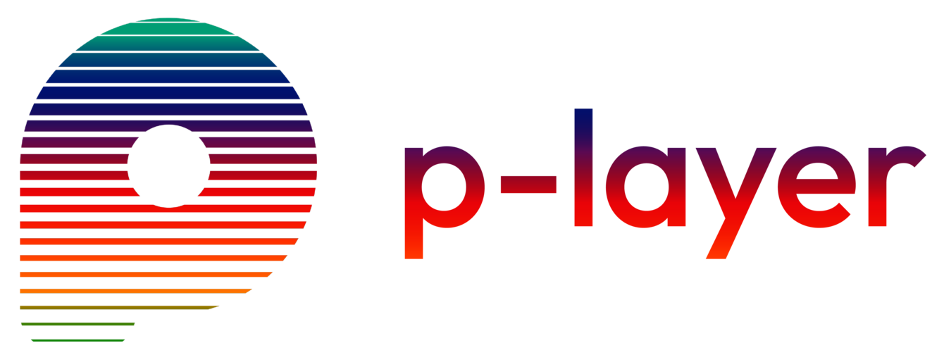 <strong>Logo de la start-up P-Layer</strong> Logo de la start-up P-Layer spécialisée dans les technologies de vitrage intelligent